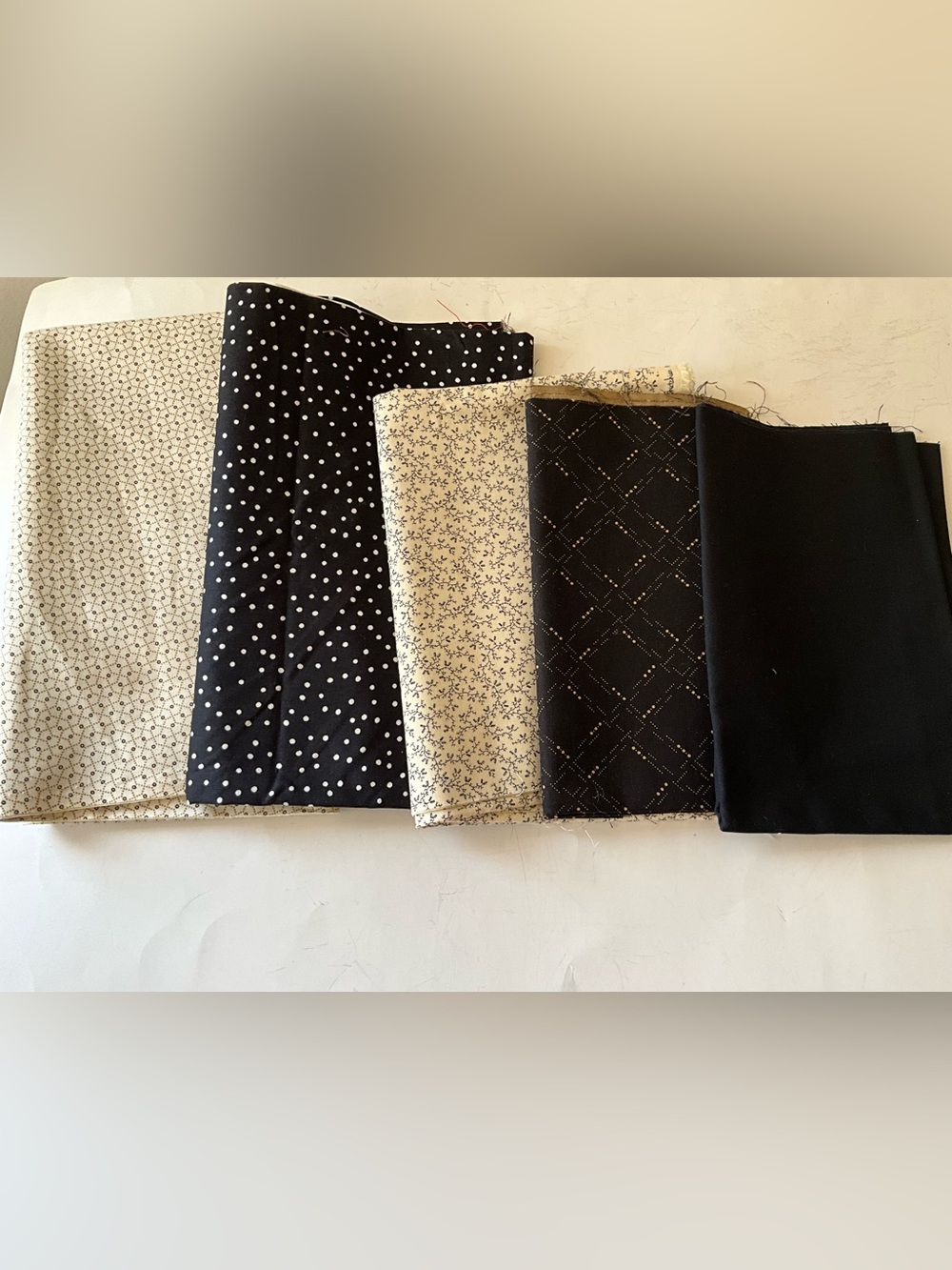 Quilting Lot Moda Fabrics #31615 Marcus #1114 Black White Paisley Cotton